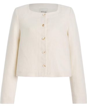 Posse Emma Linen Jacket - Natural