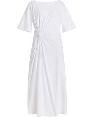 Merlette Suraiya Cotton-Jersey Dress - White
