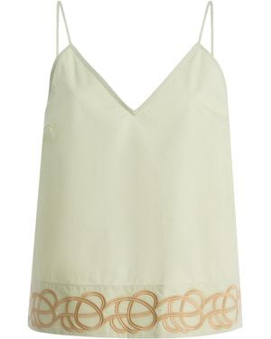 By Malene Birger Exclusive Jennie Cotton Top - Blue