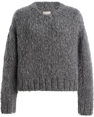 Suzie Kondi Joshi Hand-Knit Cashmere Sweater - Gray