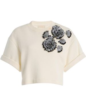 Ulla Johnson Cove Embroidered Cotton Top - White
