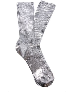 Acne Studios Tabi Metallic Socks