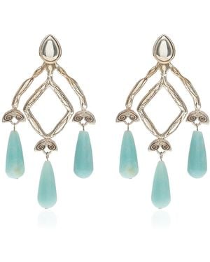 Juju Vera Exclusive La Isla Sienna Earrings - Metallic