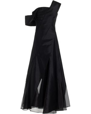 Rosie Assoulin Twisted Off-the-shoulder Maxi Dress - Black