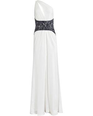 Francesca Miranda Exclusive Ambrosia One-Shoulder Gown - White