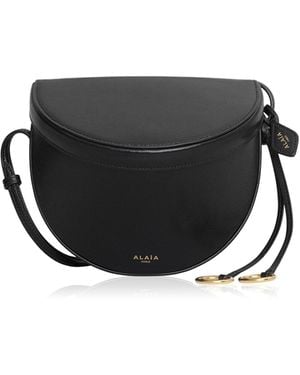 Alaïa Le Click Leather Crossbody Bag - Black