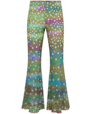 Siedres Jeslynn Flared Pants - Green