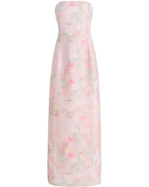 BERNADETTE Elora Organza Maxi Dress - Pink