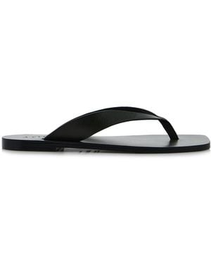 A.Emery Kinto Leather Sandals - Black