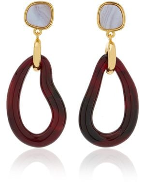 Lizzie Fortunato Galina Earrings - Brown