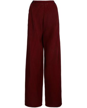 Christopher Esber Atlas Bias Straight Leg Pants - Red