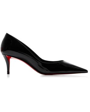 Christian Louboutin Miss Z 60mm Patent Leather Court Shoes - Black