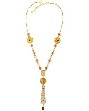 Amrapali 18K Triology Necklace - Pink