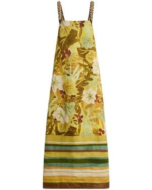 alemais hazel embroidered midi dress GIULIA EMBROIDERED MIDI DRESS