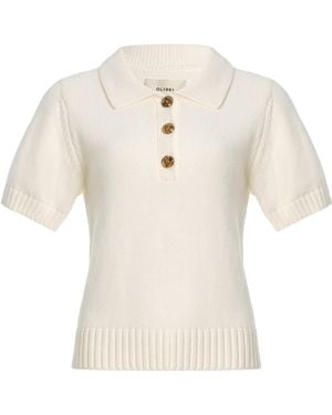 DL1961 May Knit Polo - White