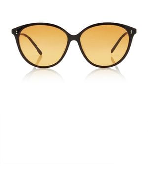 Oliver Peoples Soleau Round-Frame Acetate Sunglasses - Orange