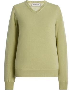 High Sport Billie Wool Jumper - Green