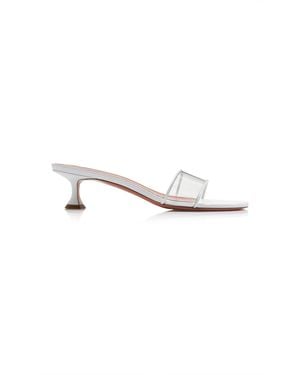 AMINA MUADDI Andreea Pvc Sandals - White