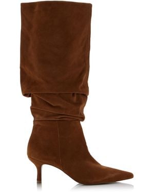 Jonathan Simkhai Jordi Suede Knee Boots - Brown