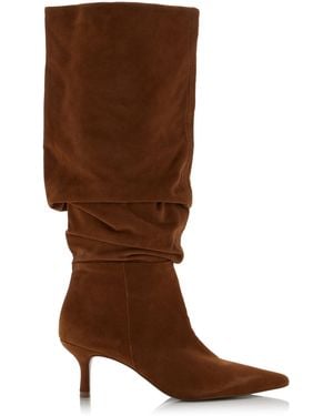 Jonathan Simkhai Jordi Suede Knee Boots - Brown