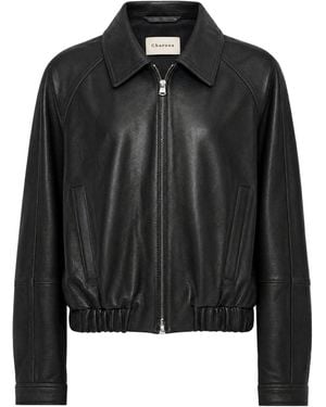Charoux Mimi Leather Jacket - Black