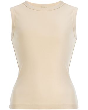 Flore Flore Esmé Cotton Tank Top - Natural