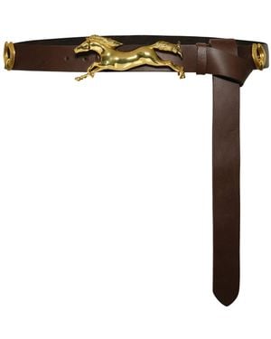 Johanna Ortiz The Dusty Road Leather Belt - Black