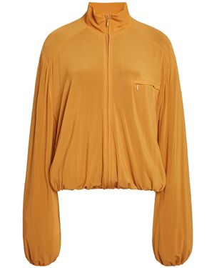 Christopher Esber Dannie Jersey Bomber Jacket - Orange