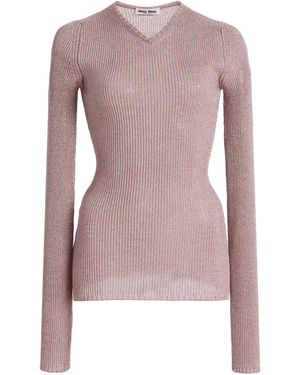 トップス Miu Miu design pockets long-sleeves 19775610_44224899_600.jpg