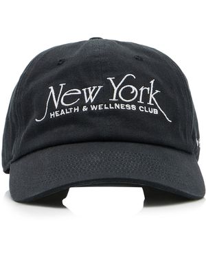 Sporty & Rich Ny '94 Cotton Baseball Cap - Black
