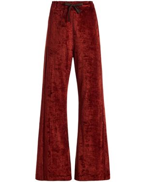 Sanderlak Velvet Flared Trousers