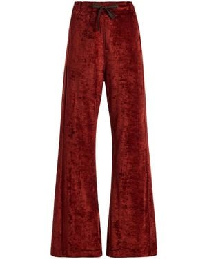 Sanderlak Velvet Flared Trousers