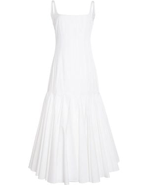 Jacquemus The Tablier Knit Dress - White