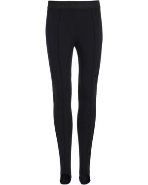 Wardrobe NYC Opaque Stirrup Legging - Blue