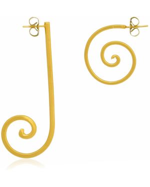 CANO Unpe 24K-Plated Earrings - Metallic