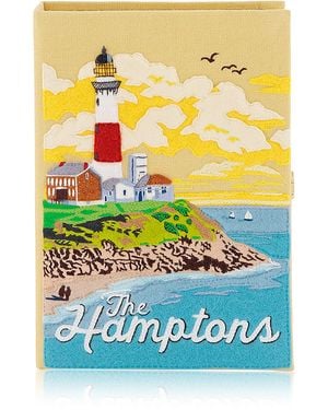 Olympia Le-Tan The Hamptons Clutch - Grey