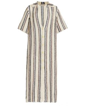 All That Remains Exclusive Colby Crocheted Cotton Shirt - White