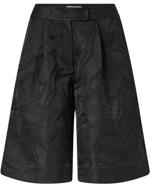 ROAME. Tabi Jacquard Shorts - Black