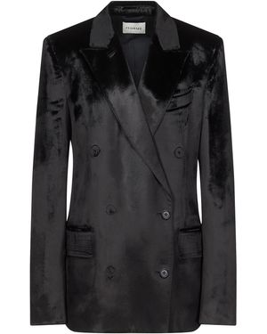 FFORME Yoko Tailored Double-Breasted Blazer - Black