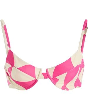 Juillet Lulu Bikini Top - Pink