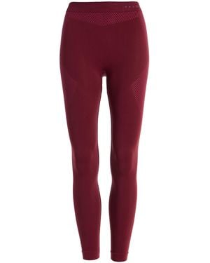 FALKE Long Ski Tights - Red