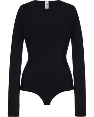 Swedish Stockings Vega Long-Sleeve Bodysuit - Black
