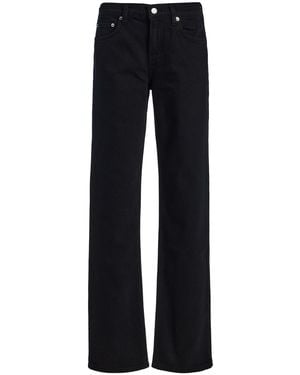 Agolde Stretch Low-Rise Slim Jeans - Blue