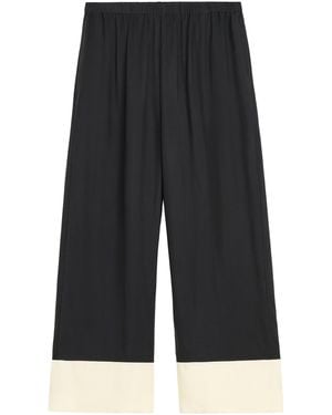 By Malene Birger Mirabello Wide-Leg Trousers - Black