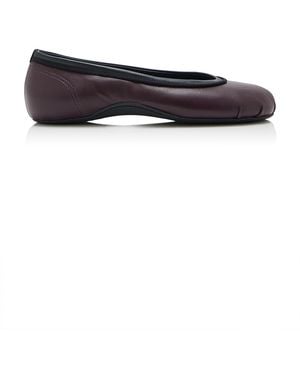 Dries Van Noten Ballerina Leather Flats - Black