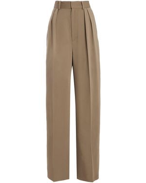 Kallmeyer Aiden Pleated Trousers - Natural