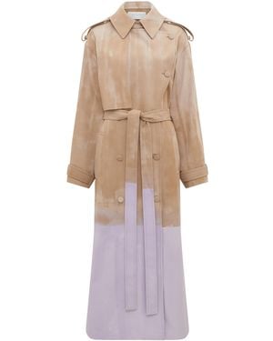 Gabriela Hearst Tellus Cotton Trench Coat - Natural