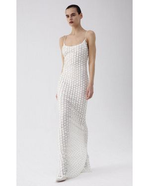 The New Arrivals Ilkyaz Ozel Isis Maxi Dress - White