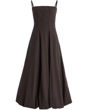 Proenza Schouler Ella Cotton Midi Dress - Brown