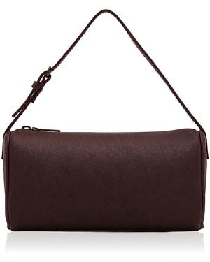 The Row 90's Leather Bag - Brown
